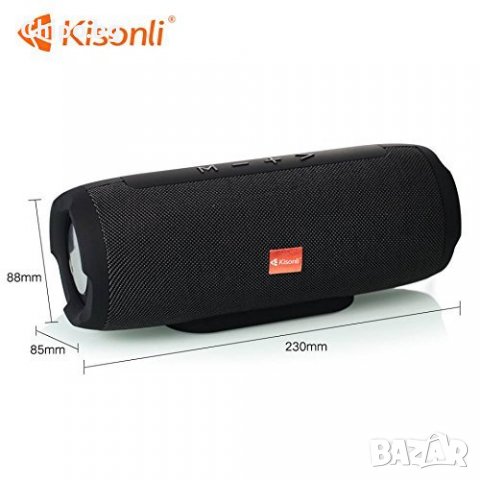 Тонколона Kisonli M3, Bluetooth, USB, SD, FM, Различни цветове, снимка 1 - Тонколони - 35143952