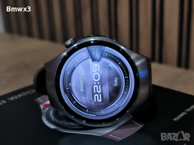Huawei watch 5 Titanium Leather Esim, снимка 6 - Смарт часовници - 53905745