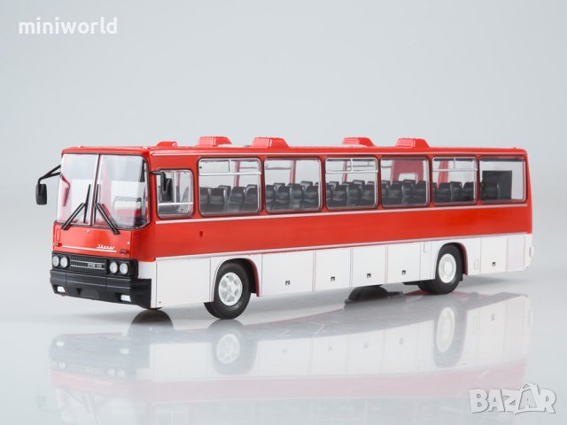 Ikarus 250.59 туристически автобус 1977 - мащаб 1:43 на Наши Автобуси моделът е нов в блистер Икарус, снимка 2 - Колекции - 42891210