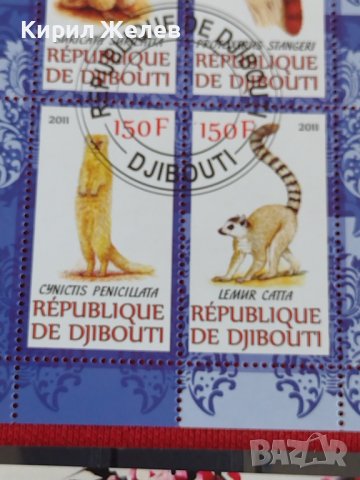 Пощенски марки  чиста комплектна серия ЖИВОТНИ поща Чад,Джирути за колекция 29529, снимка 8 - Филателия - 37723072