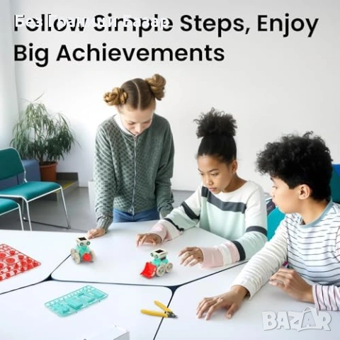 Нов STEM Соларен Робот 21 в 1 DIY Конструктор 211 Части Образователен, снимка 8 - Образователни игри - 53008810