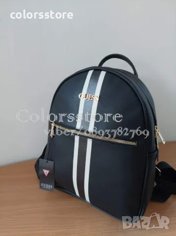 Черна раница Guess SG406, снимка 3 - Раници - 36440104