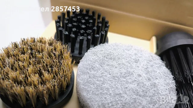 Оригинален HOTO Grip акумулаторна четка – 400 rpm, IPX7, снимка 8 - Мопове, кофи, четки и метли - 55768978