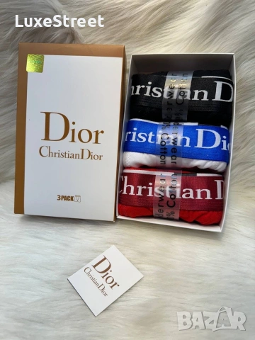 ami🫟 Louis VUITTON 🫟 Hermes 🫟 Lacoste 🫟 Calvin Klein 🫟Dior🫟 Nike 🫟, снимка 14 - Бельо - 53932338