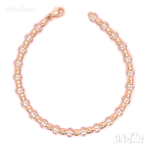 Златна дамска гривна 4,95гр.17,5см. 14кр. проба:585 модел:34489-5