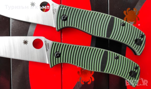 SPYDERCO CARIBBEAN C217 Sheepsfoot /Drop-Point, снимка 4 - Ножове - 42345584