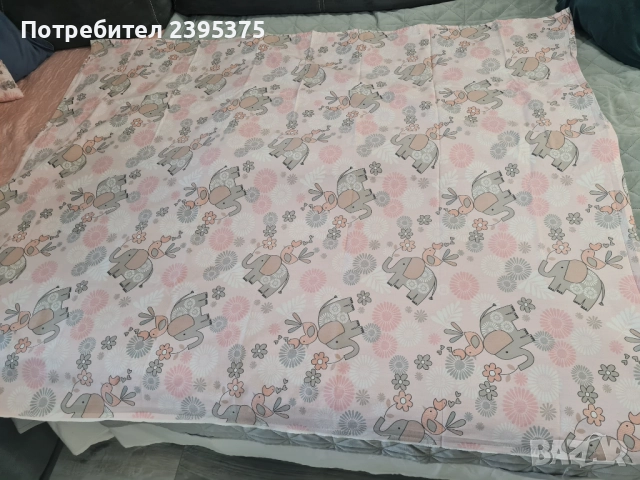 Спално бельо за момиче - Мики и Мини Маус, пиленца и слончета, снимка 7 - Спално бельо и завивки - 51454410