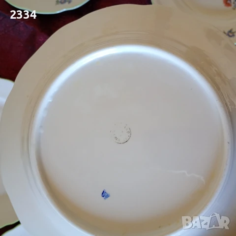 Български порцелан , снимка 6 - Чинии - 51155126