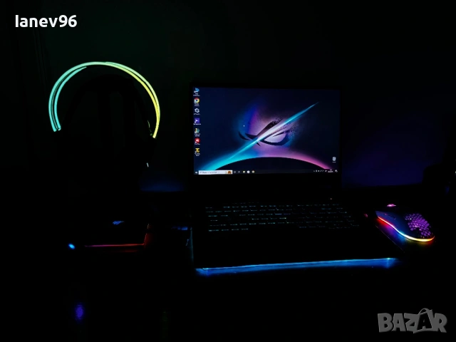 Asus rog strix G15 , снимка 6 - Лаптопи за игри - 54065101