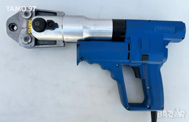 Berner Radialpresse 53523 - Преса за кримпване на пресфитинги с челюсти 12-15-18-22-28-35, снимка 4 - Други инструменти - 53978945