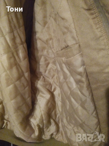 MADE IN ITALY Ново Мъжко Яке от Натурален Велур XL, снимка 6 - Якета - 52518130