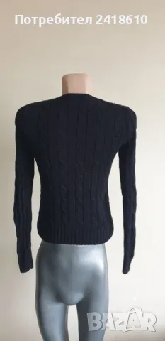 POLO Ralph Lauren Cable Pima Cotton Size S НОВО! ОРИГИНАЛ! Дамски Пуловер!, снимка 5 - Блузи с дълъг ръкав и пуловери - 48253212