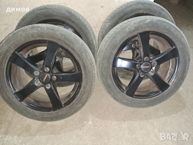 Комплект джанти със зимни гуми 17 цола за Тойота, снимка 4 - Гуми и джанти - 42512708