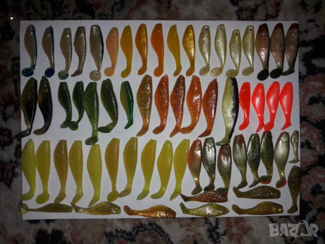 Силиконови примамки за риболов