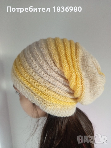 Плетени детски шапки , снимка 5 - Шапки, шалове и ръкавици - 52021107
