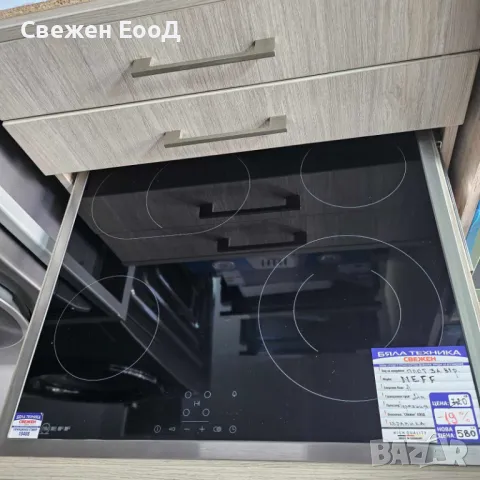 керамичен плот за вграждане NEFF - 4 зони, снимка 5 - Котлони - 49663241