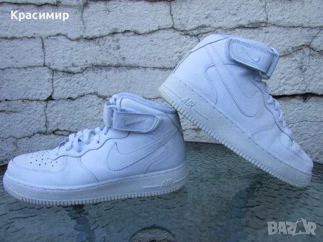 Мъжки маратоки Nike Air Force 1 Mid '07, снимка 2 - Маратонки - 52542747