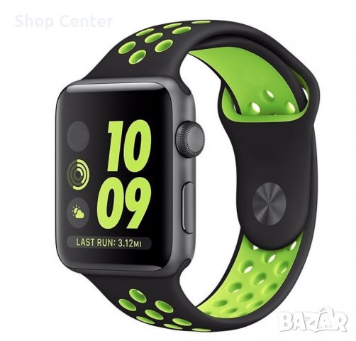 Спортна силиконова каишка Apple Watch 49mm 45mm 44mm 42mm 41mm 40mm 38mm, снимка 3 - Аксесоари за Apple - 35801456