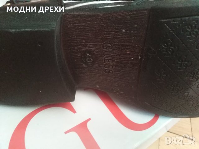 100% ОРИГИНАЛНИ Дамски ботуши Guess/ Zebra, снимка 7 - Дамски боти - 30284251
