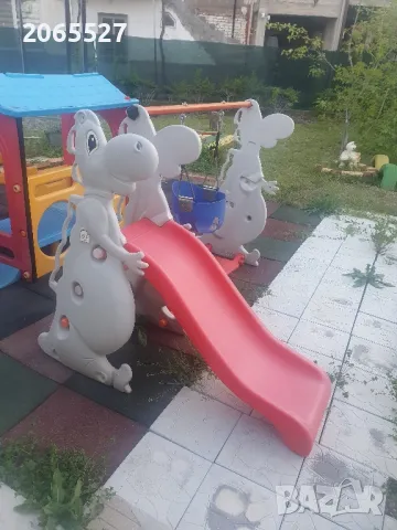 детски кът люлка с пързалка, снимка 5 - Играчки за стая - 50012599