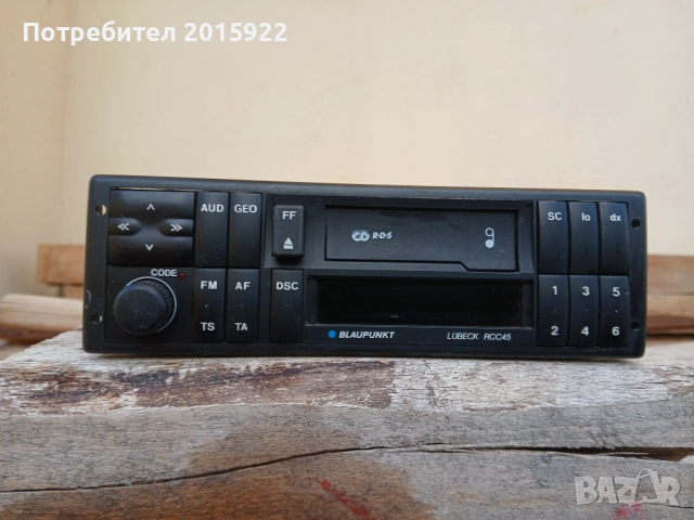 Оригинален касетофон Blaupunkt Lubeck.RCC45. , снимка 2 - Аксесоари и консумативи - 52541526