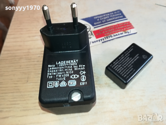 VARTA CHARGER+VARTA 9V BATTERY-ВНОС SWISS 1603241719, снимка 7 - Друга електроника - 44794701