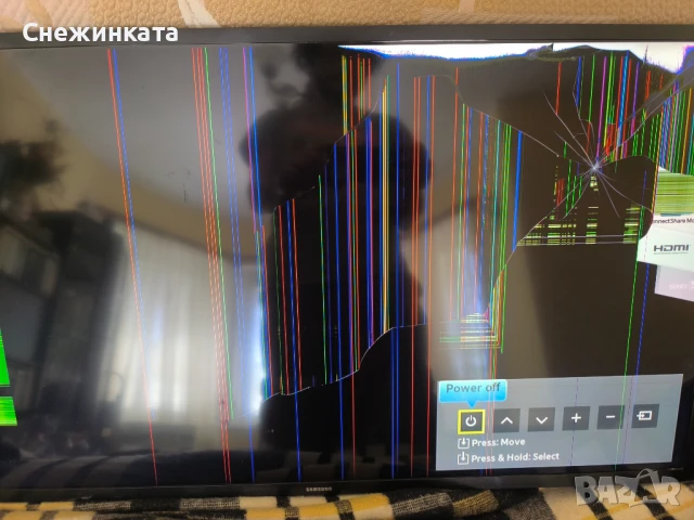 Телевизор Samsung (Самсунг)- не работи, модел UE40J5000AWXBT, снимка 2 - Телевизори - 51073004