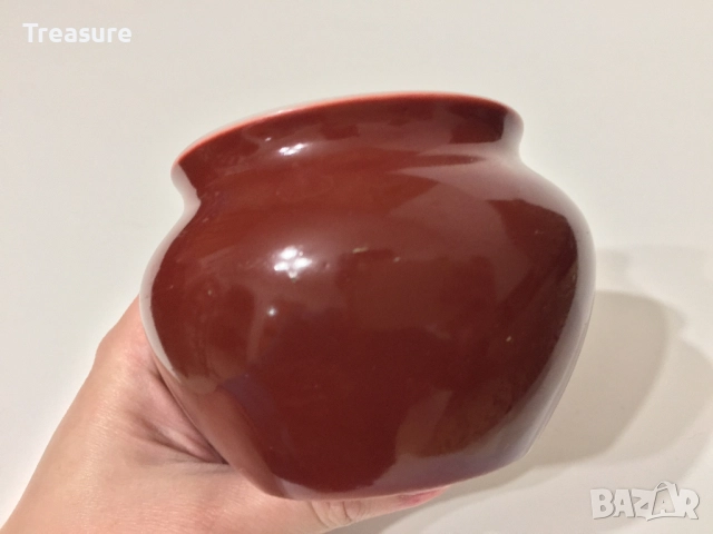 Солница гърне, порцелан, ДФЗ Вербилки, снимка 10 - Антикварни и старинни предмети - 40953836