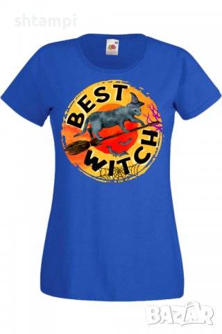 Дамска тениска Halloween 07,Halloween,Хелоуин,Празник,Забавление,Изненада,Обичаи,, снимка 4 - Тениски - 38146568