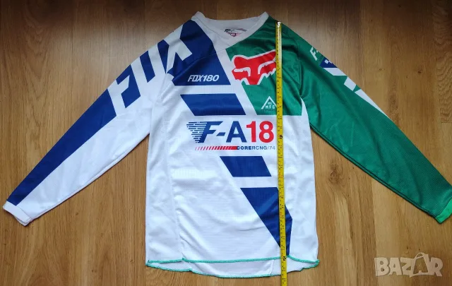 Fox Racing 180 Sayak - Moto Jersey Мото крос, снимка 8 - Спортна екипировка - 56201008