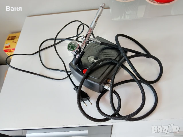 Аерограф Komilfo , снимка 5 - Педикюр и маникюр - 50849346