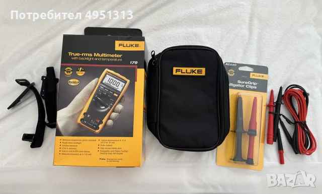 Fluke 1587 FC set, Fluke 179, Fluke 117/323 EUR set, vol, снимка 3 - Други инструменти - 56106491