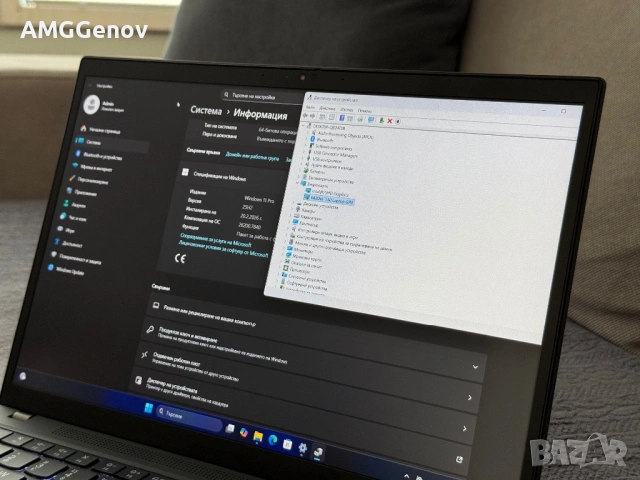 14’ FHD+IPS/i7-1260p/Thinkpad P14s g3/Nvidia T550/32GB DDR4/1TB SSD, снимка 10 - Лаптопи за работа - 53886952