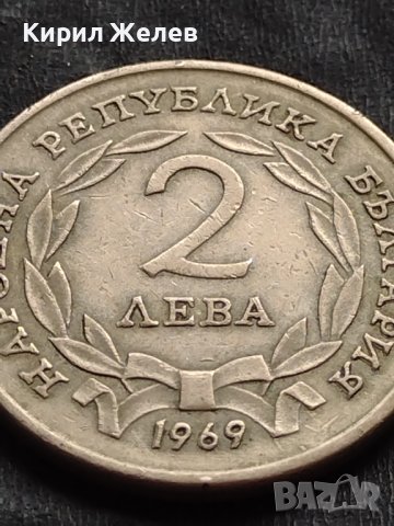 ЮБИЛЕЙНА МОНЕТА 2 лева 1969г. ОПЪЛЧЕНЦИТЕ НА ШИПКА ЗА КОЛЕКЦИОНЕРИ 29645, снимка 3 - Нумизматика и бонистика - 42568701
