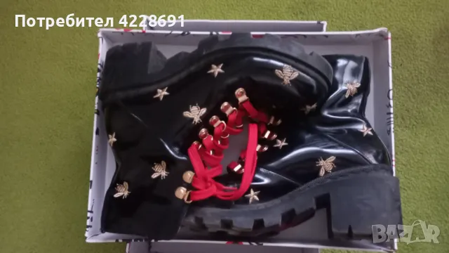 Страхотни кожени полуботи N 40 + боти N 39, снимка 7 - Дамски боти - 47400281