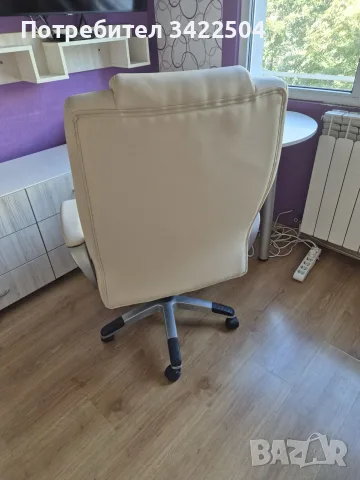 Продавам ергономичен офис стол Kring New Bokai – бежов, снимка 3 - Столове - 56122391