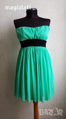 Дамска рокля цвят мента размер С , снимка 3 - Рокли - 29857301