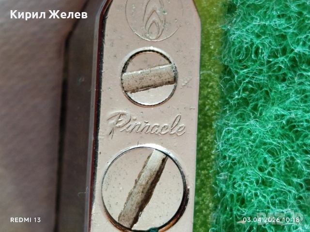 Винтидж запалка рядък модел много красива за КОЛЕКЦИЯ 54492, снимка 4 - Колекции - 54074835