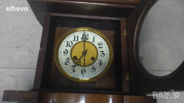 Стенен часовник, снимка 4 - Антикварни и старинни предмети - 37039524