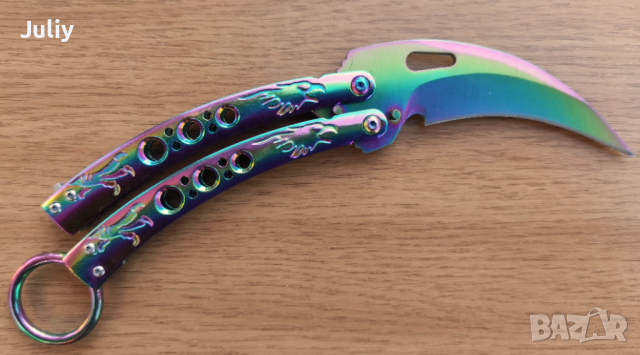  Сгъваем нож-пеперуда / 5 модела /, снимка 14 - Ножове - 36487264