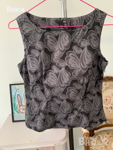 Дамски топ в размер 38, подходящ за S-M, снимка 6 - Корсети, бюстиета, топове - 44927004