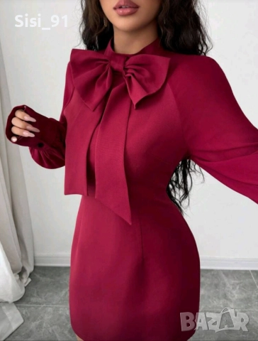 Нова рокля с панделка , снимка 5 - Рокли - 52830557