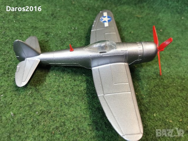 Колекционерски метален самолет на Dinky toys P47 tunderboult , снимка 6 - Колекции - 40023496