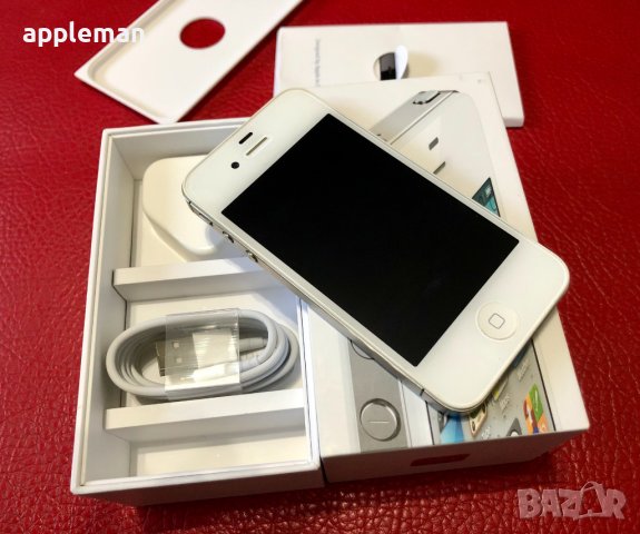 Apple iPhone 4s 16Gb Бял Фабрично отключен Айфон телефон, снимка 8 - Apple iPhone - 30577322