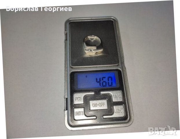 Сребърен пръстен 925 с родиево покритие, снимка 1 - Пръстени - 38002649