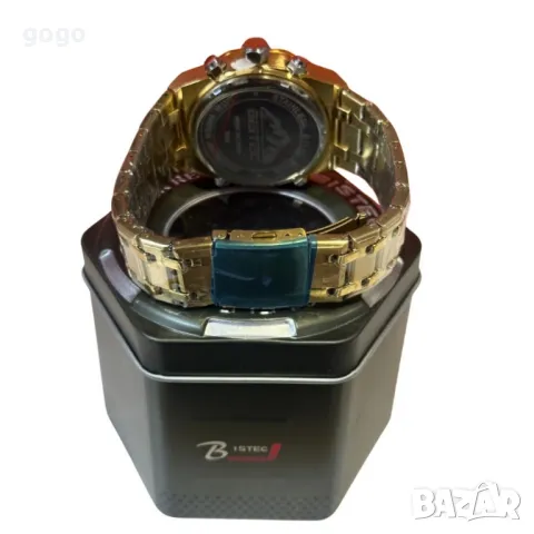 Луксозен мъжки часовник BISTEC, снимка 2 - Мъжки - 49506734