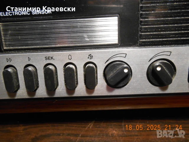 ELTEX ECR-22H radio-clock for installation in a bed - vintage 77, снимка 5 - Други - 51019651