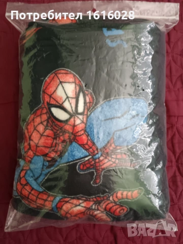 Детско одеяло на Спайдърмен. , снимка 8 - Спално бельо и завивки - 53964871