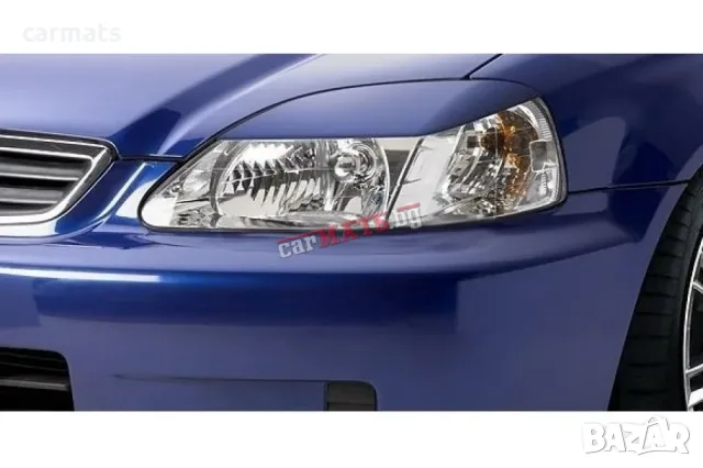Вежди за фарове за Honda Civic (1996-2001) - Черни