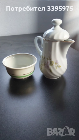 Винтажный болгарский фарфор 60-х гг. | ”Porzellan - Made in Bulgaria”, снимка 3 - Сервизи - 51658034